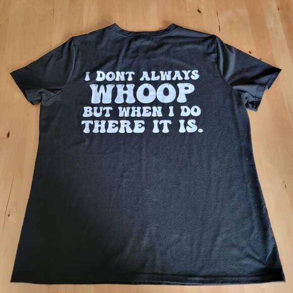 Whoop There it Is T-Shirt Mens Black Sz XL Extra Large tee short sleeves - Picture 3 of 5